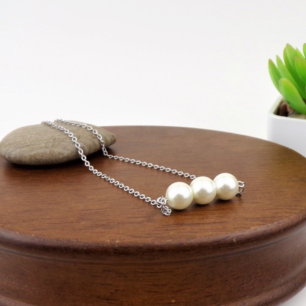🎈Host Pick🎈New Pearl Silver Necklace